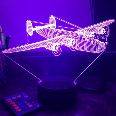 lampe led 3D UV B24