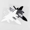 Sticker avion de chasse F15