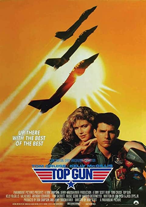 Affiche du film top gun 1