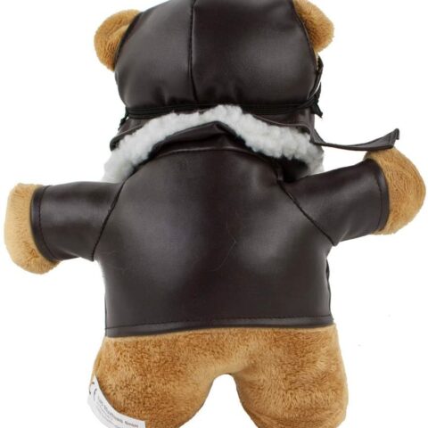 back pilot teddy bear
