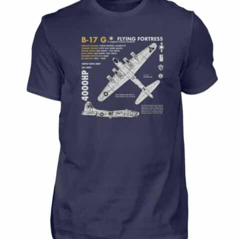 T-shirt B-17 Vintage - Men Basic Shirt-198