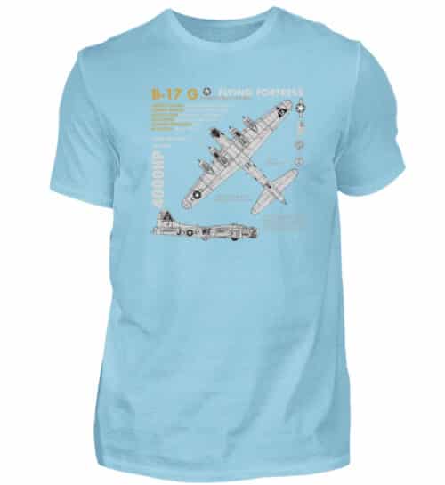 Tee-shirt B-17 Vintage - Men Basic Shirt-674
