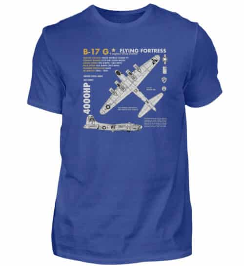 Tee-shirt B-17 Vintage - Men Basic Shirt-668