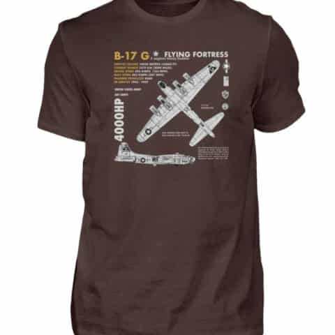 T-shirt B-17 Vintage - Men Basic Shirt-1074
