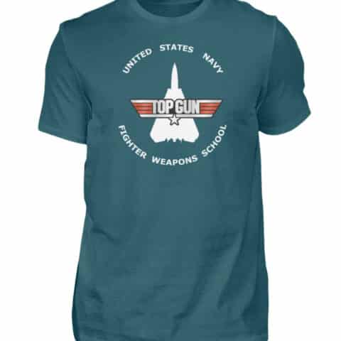 Tee-shirt Top Gun Fighter Weapons School - Men Basic Shirt-1096
