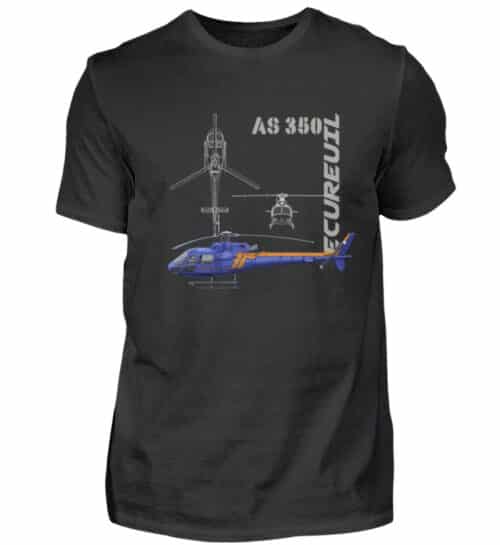T-shirt Hélicoptère Ecureuil - Men Basic Shirt-16
