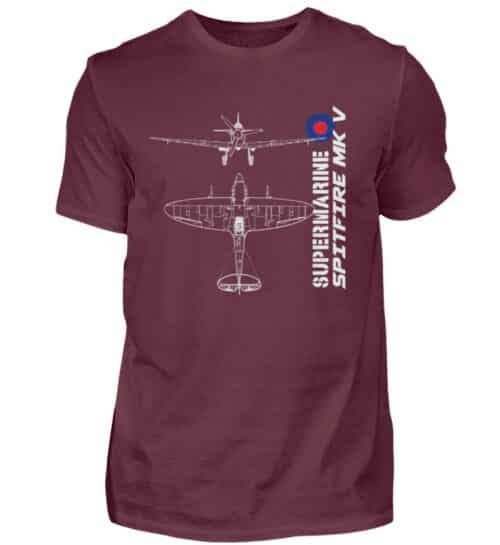 SPITFIRE MK V T-shirt - Men Basic Shirt-839