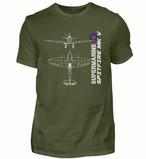 SPITFIRE MK V T-shirt - Men Basic Shirt-1109