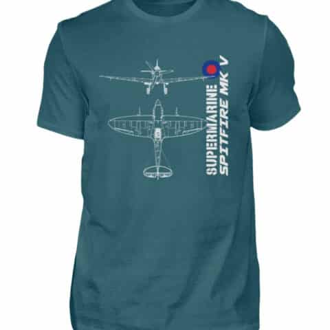 SPITFIRE MK V T-shirt - Men Basic Shirt-1096