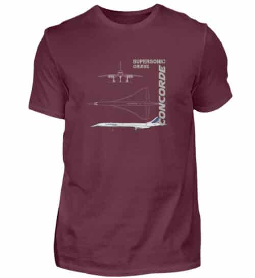 CONCORDE Supersonic t-shirt - Men Basic Shirt-839