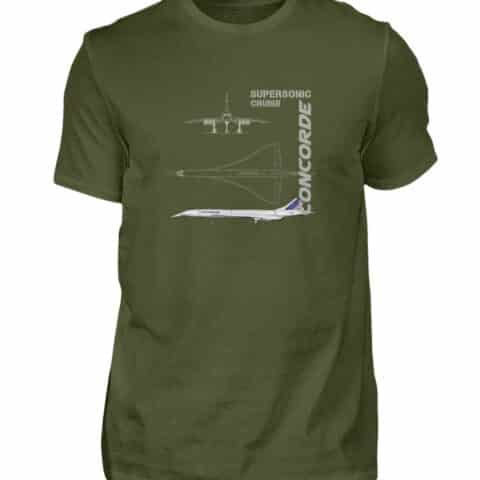 CONCORDE Supersonic t-shirt - Men Basic Shirt-1109