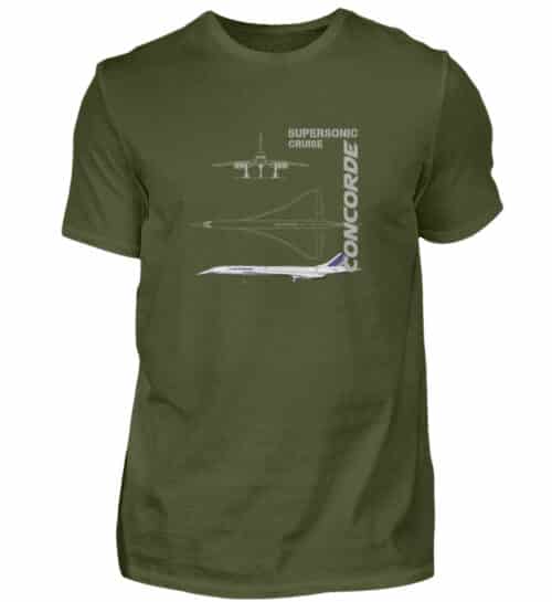 Tee shirt CONCORDE Supersonic - Men Basic Shirt-1109