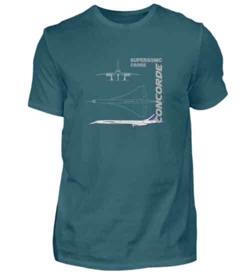 Tee shirt CONCORDE Supersonic - Men Basic Shirt-1096