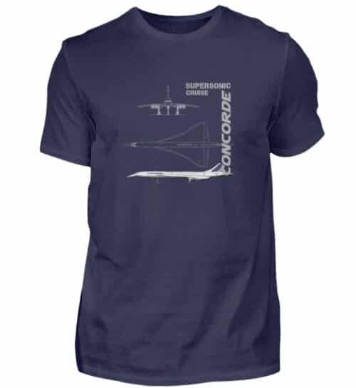 Tee shirt CONCORDE Supersonic - Men Basic Shirt-198