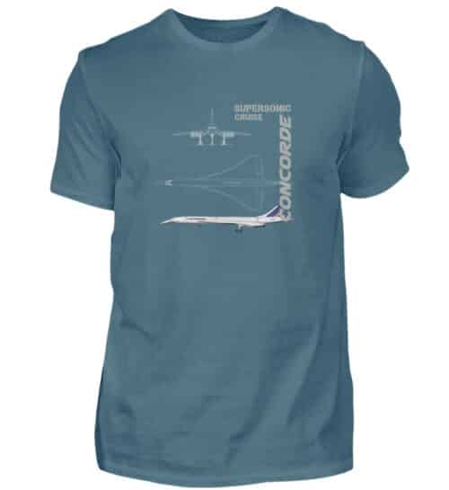 Tee shirt CONCORDE Supersonic - Men Basic Shirt-1230