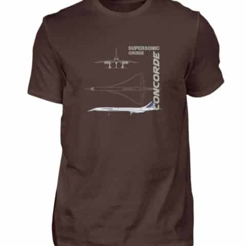 Tee shirt CONCORDE Supersonic - Men Basic Shirt-1074