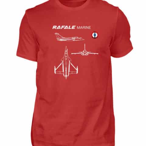 RAFALE Navy T-shirt - Men Basic Shirt-4