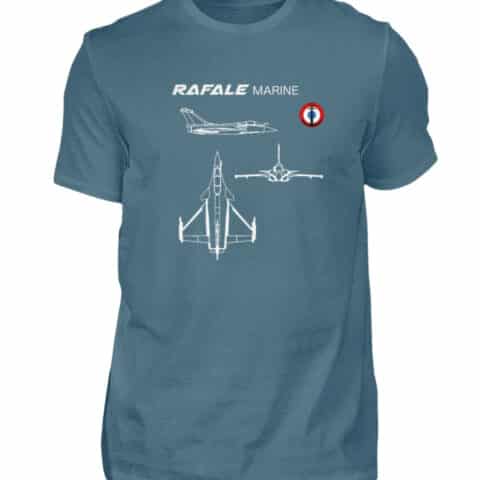 RAFALE Navy T-shirt - Men Basic Shirt-1230
