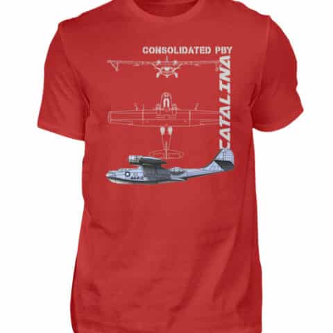 CATALINA Seaplane T-shirt - Men Basic Shirt-4