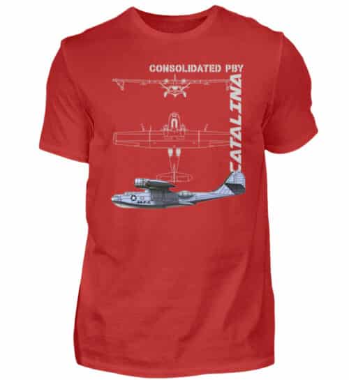 CATALINA Seaplane T-shirt - Men Basic Shirt-4