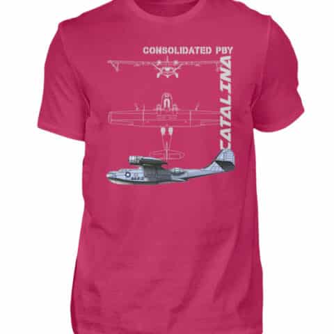 CATALINA Seaplane T-shirt - Men Basic Shirt-1216