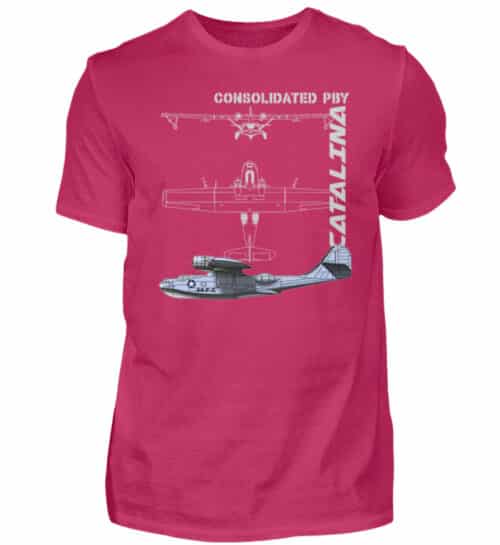 CATALINA Seaplane T-shirt - Men Basic Shirt-1216
