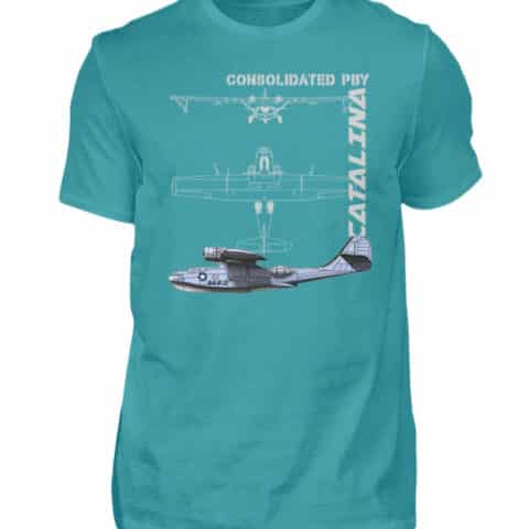 CATALINA Seaplane T-shirt - Men Basic Shirt-1242