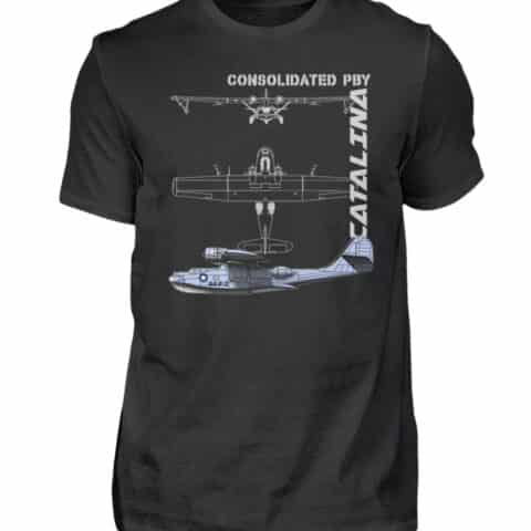 CATALINA Seaplane T-shirt - Men Basic Shirt-16