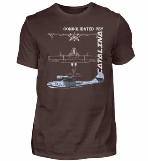 CATALINA Seaplane T-shirt - Men Basic Shirt-1074