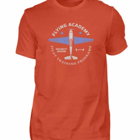 Flying Academy T-shirt - Men Basic Shirt-1236