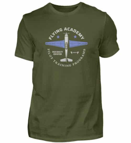 Flying Academy T-shirt - Men Basic Shirt-1109