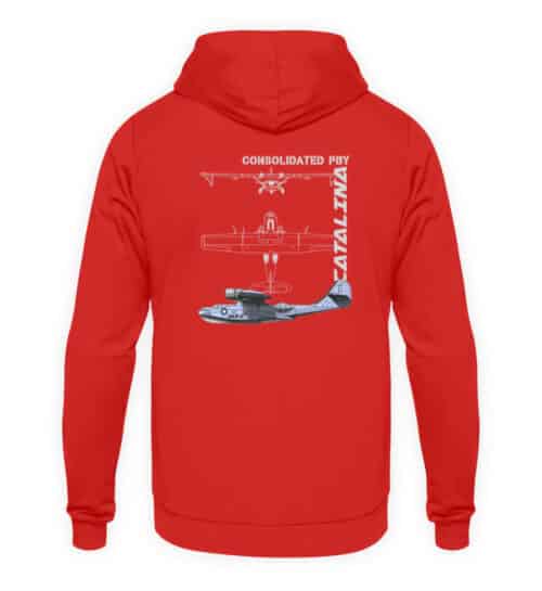 CATALINA Seaplane Sweatshirt - Unisex Hoodie-1565