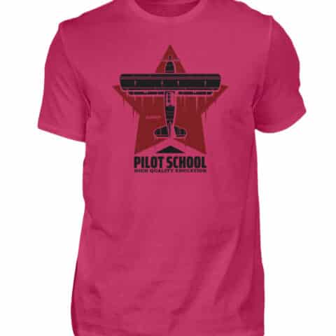T-shirt PILOT SCHOOL - Men Basic Shirt-1216