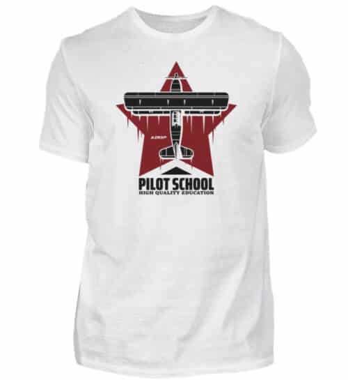 T-shirt PILOT SCHOOL - Men Basic Shirt-3