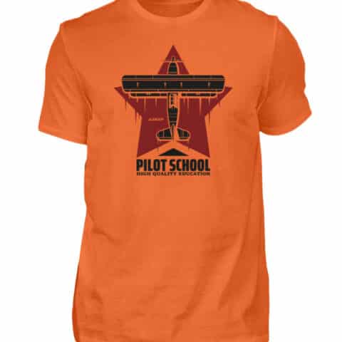 T-shirt PILOT SCHOOL - Men Basic Shirt-1692