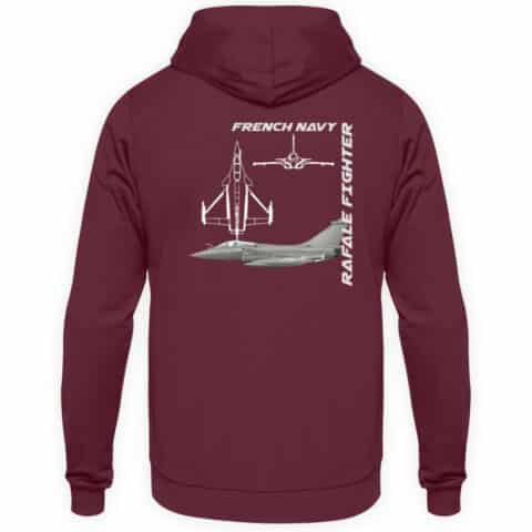 French Navy Fighter RAFALE - Unisex Hoodie-839