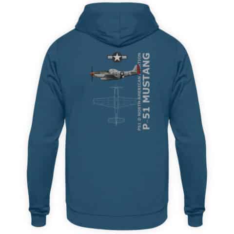 Sweatshirt P51 MUSTANG - Unisex Hoodie-1461