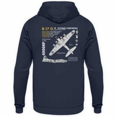 Sweatshirt B17 Flying Fortress - Unisex Hoodie-1698