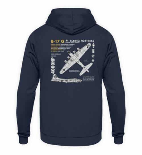Sweatshirt B17 Flying Fortress - Unisex Hoodie-1698