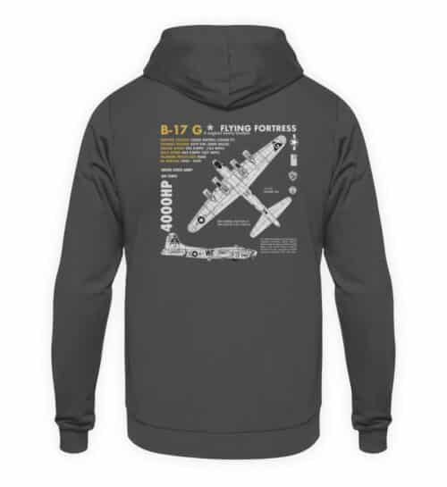 Sweatshirt B17 Flying Fortress - Unisex Hoodie-1762