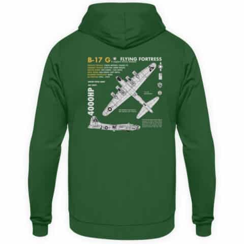 B17 Flying Fortress Sweatshirt - Unisex Hoodie-833