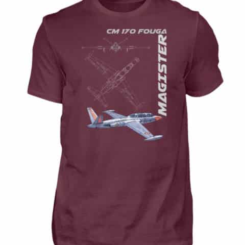 T-shirt Fouga Magister - Men Basic Shirt-839