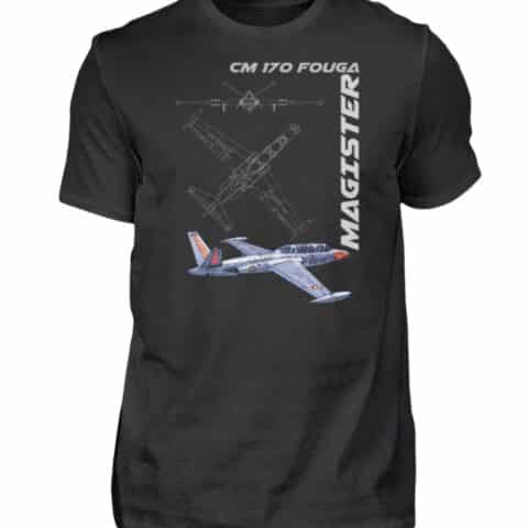 T-shirt Fouga Magister - Men Basic Shirt-16