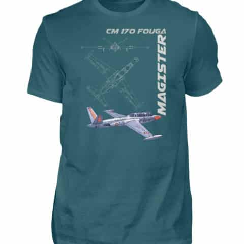 Fouga Magister T-shirt - Men Basic Shirt-1096