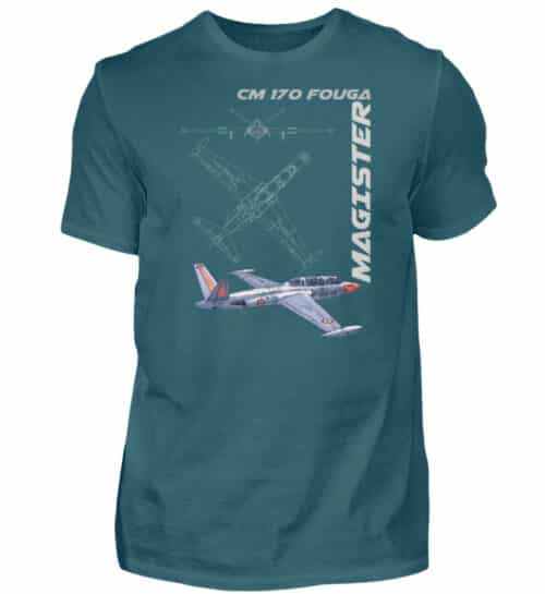 T-shirt Fouga Magister - Men Basic Shirt-1096