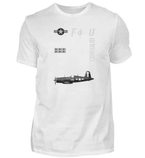 T-Shirt WARBIRD F4U CORSAIR - Men Basic Shirt-3