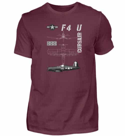 T-Shirt WARBIRD F4U CORSAIR - Men Basic Shirt-839