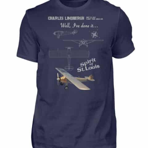 HERITAGE Spirit of Saint Louis T-shirt - Men Basic Shirt-198
