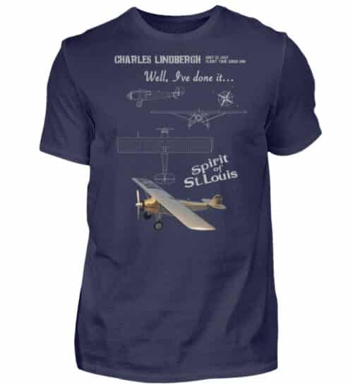 HERITAGE Spirit of Saint Louis T-shirt - Men Basic Shirt-198