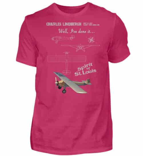 T-shirt HERITAGE Spirit of Saint Louis - Men Basic Shirt-1216